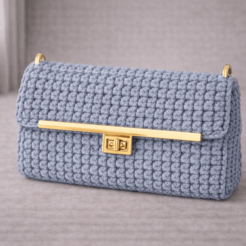 Exclusive crochet clutch