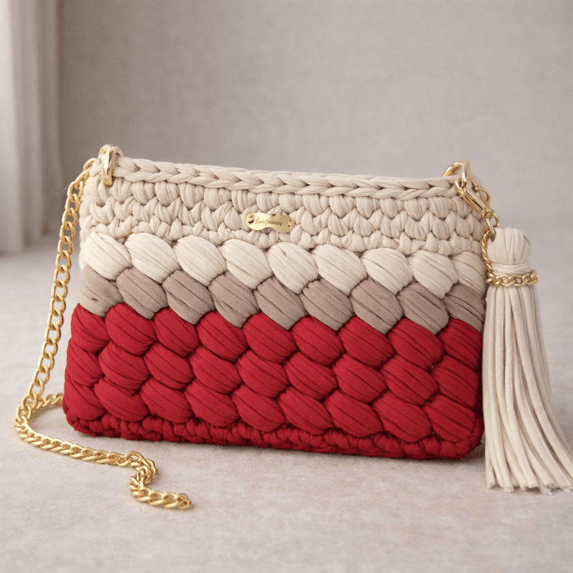 Exclusive crochet clutch